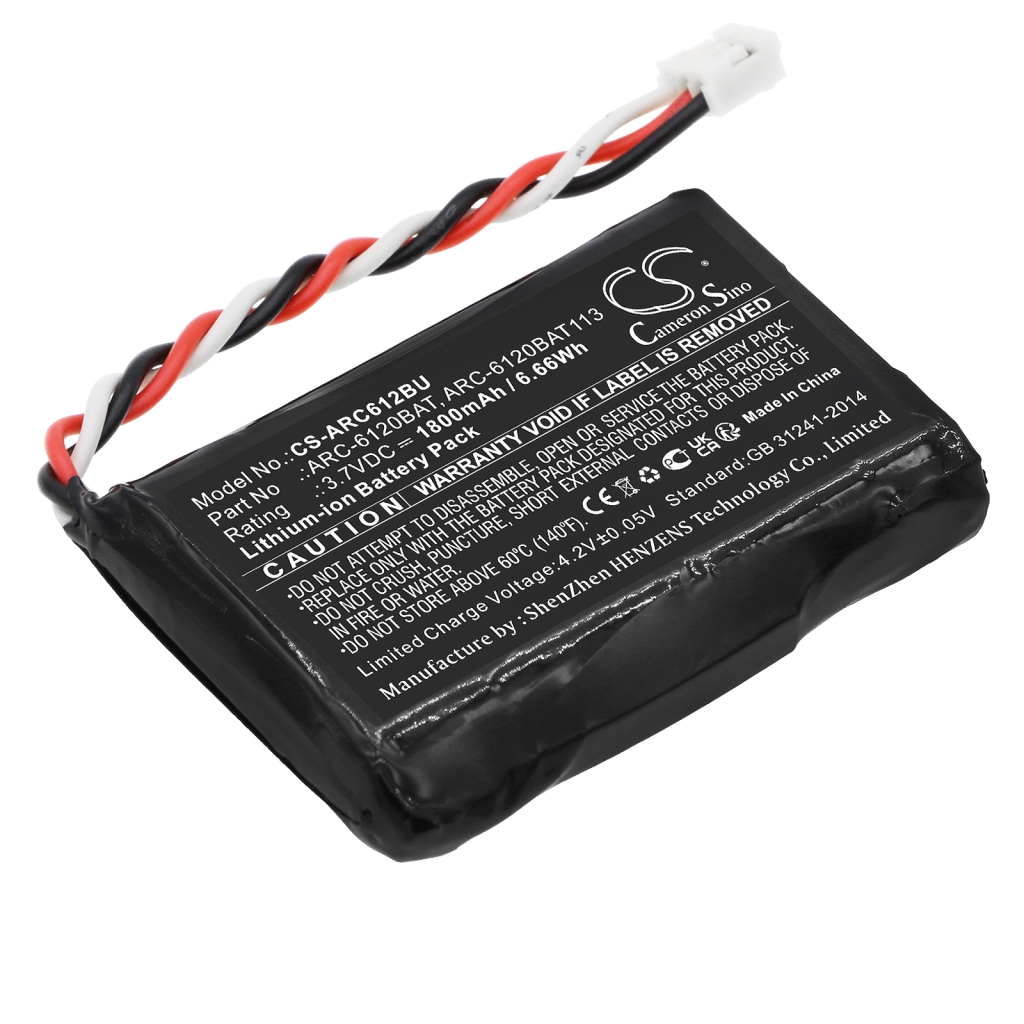 Batterier Ersätter ARC-8050U3-6