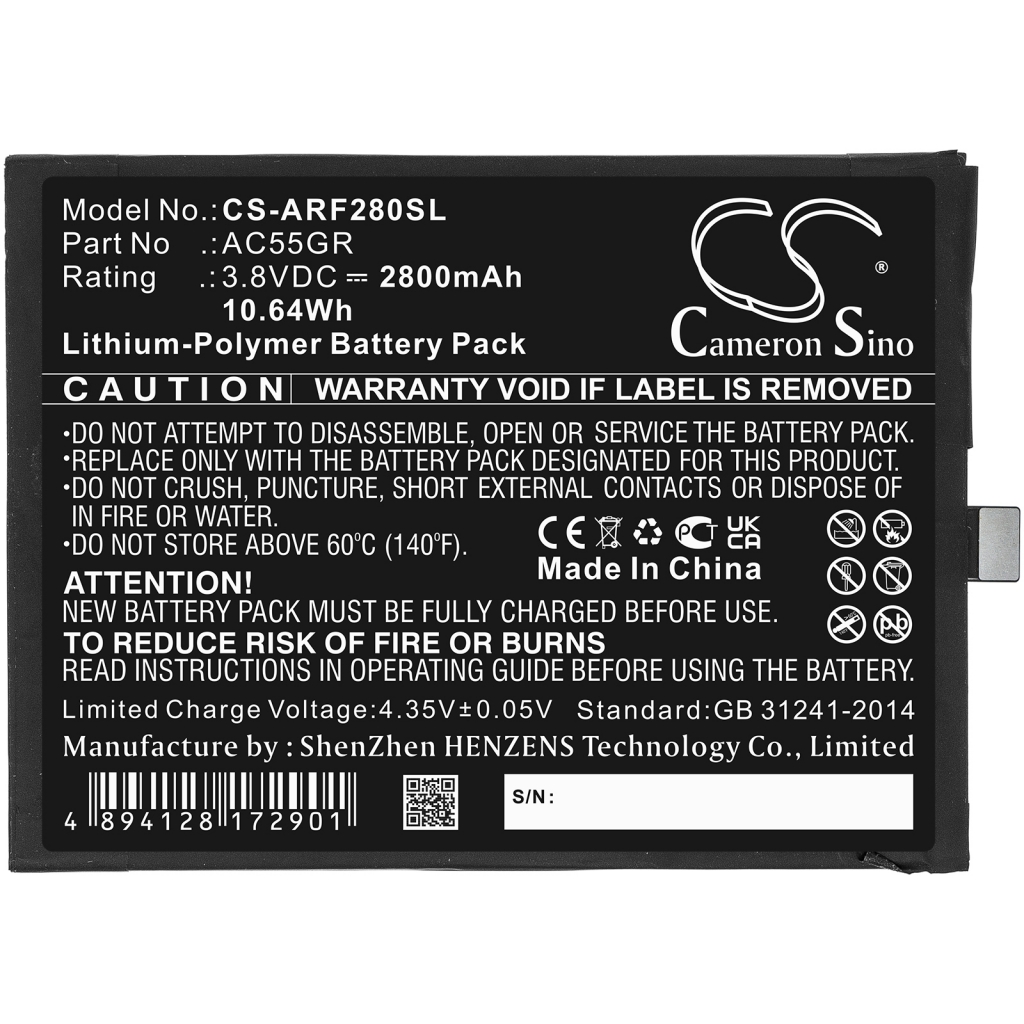 Batterier Ersätter BSF28