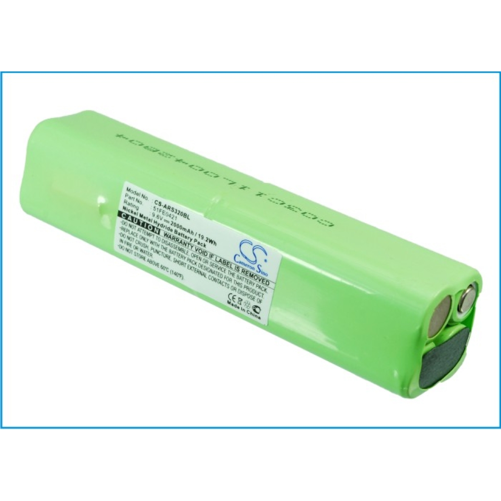 Batterier för skanner Allflex CS-ARS320BL