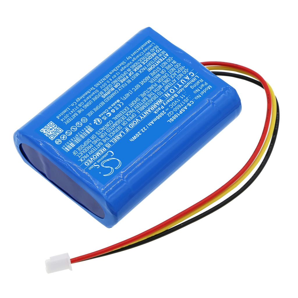 Batterier Ersätter JS17650-Q2