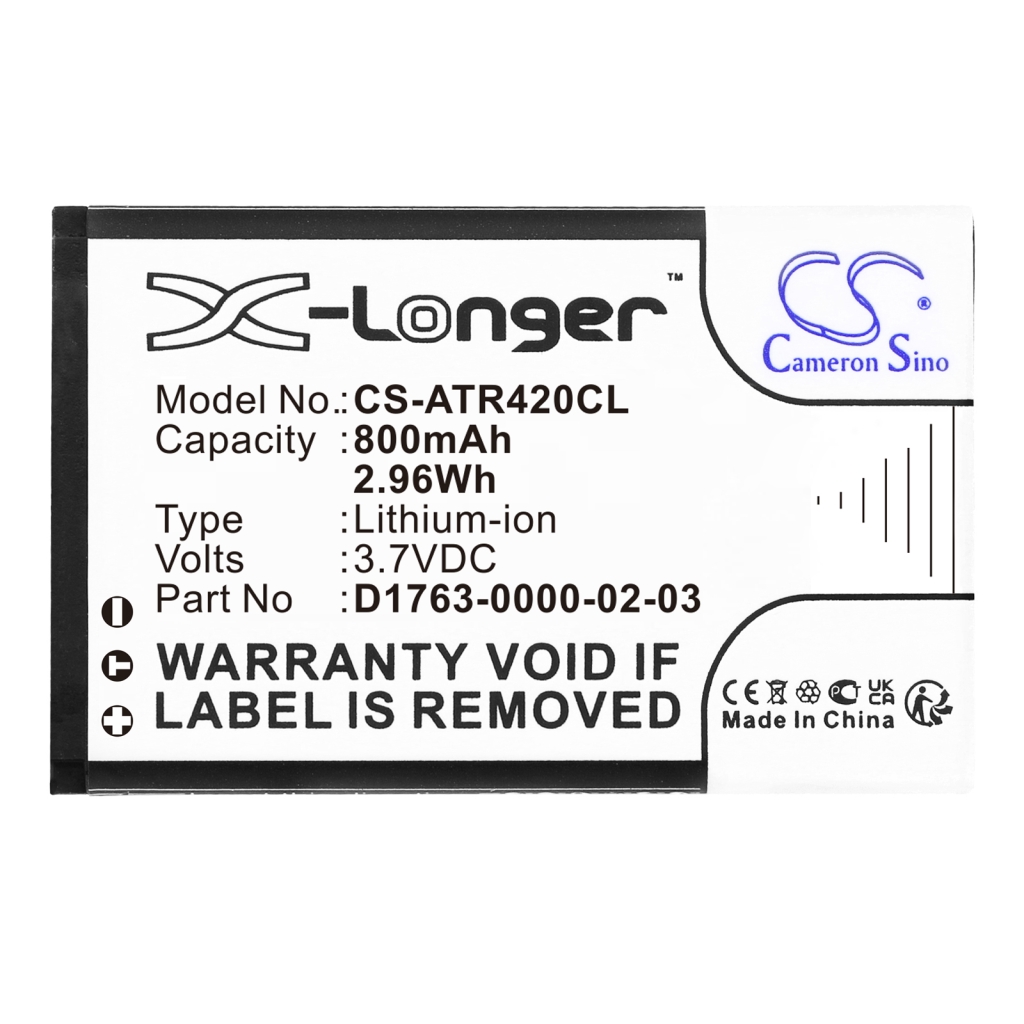 Aastra Cordless Phone Battery CS-ATR420CL