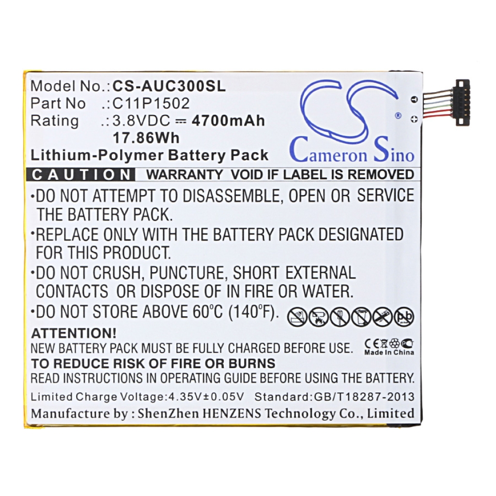 Batterier Ersätter ZD300M