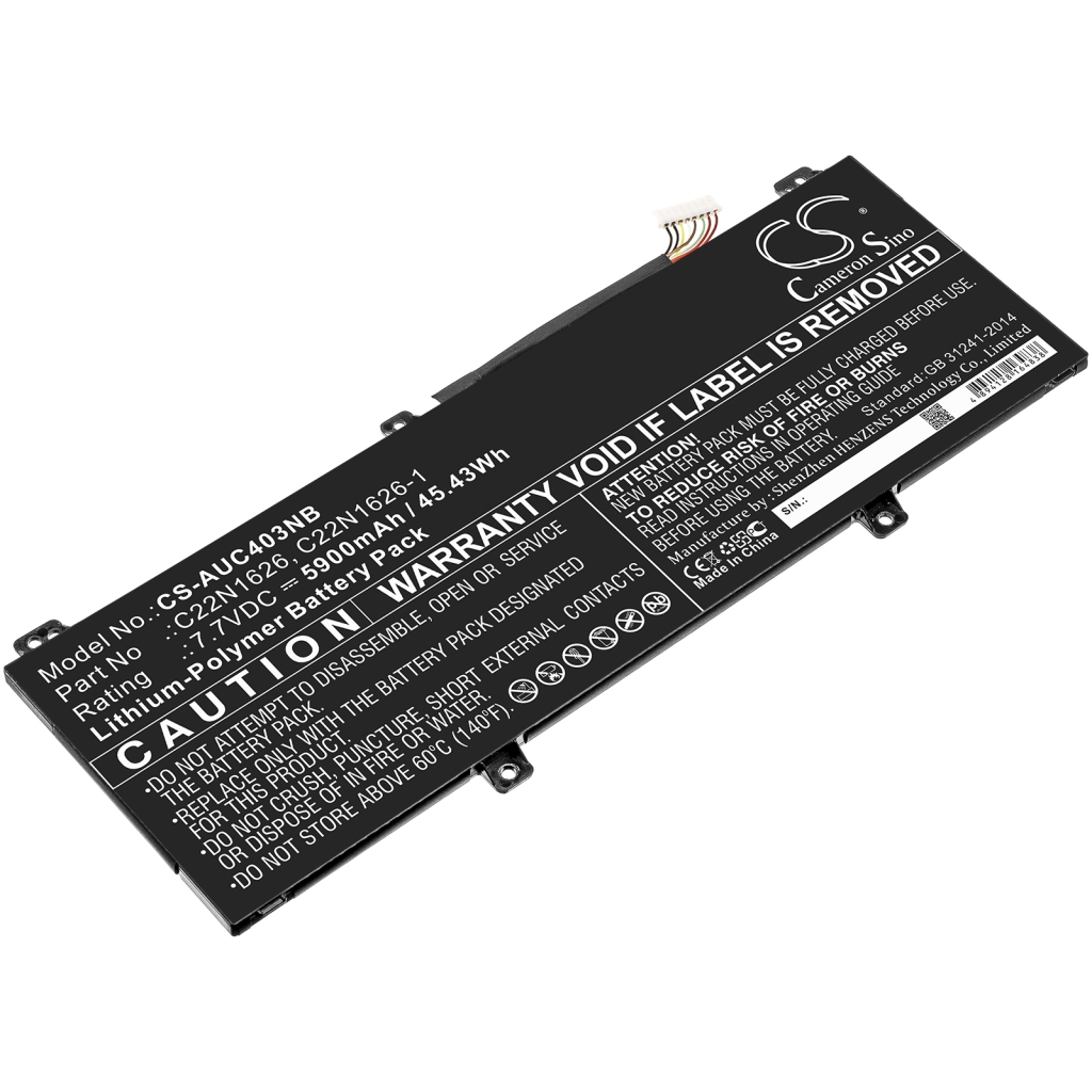 Batterier Ersätter Chromebook Flip C213NA-BW0034-OSS