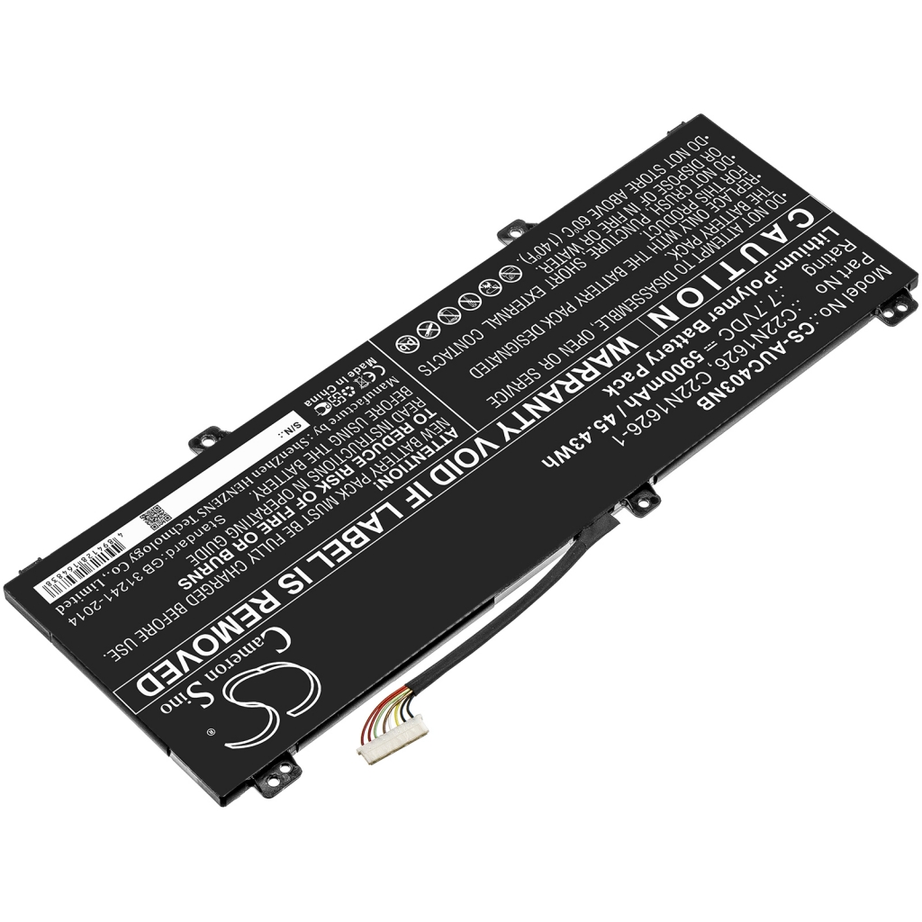 Batterier Ersätter Chromebook Flip C213NA-BW0034