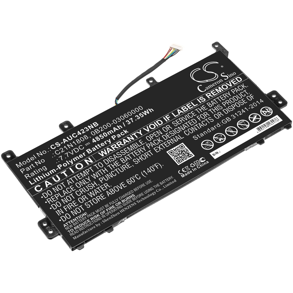 Battery Replaces C21N1808