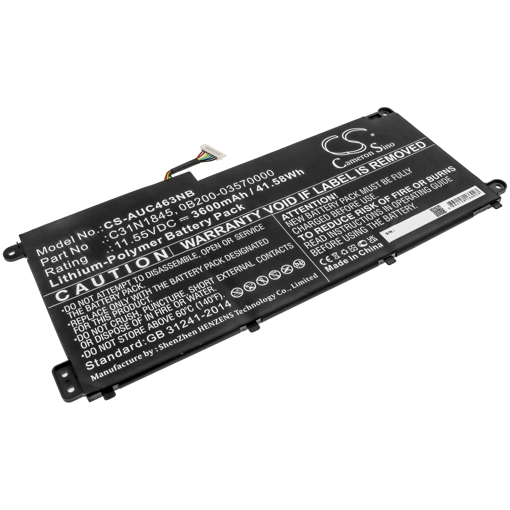 Battery Replaces C31N1845