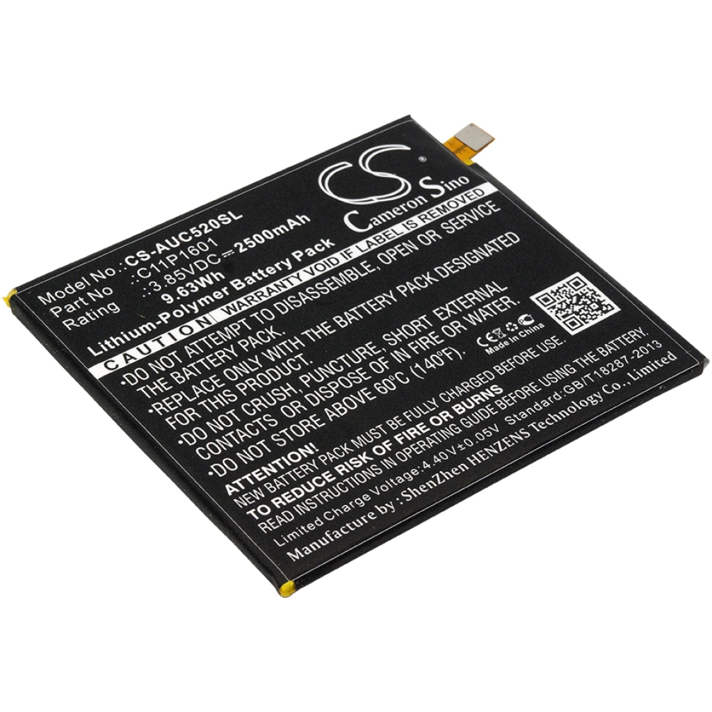 Batterier till mobiltelefoner Asus CS-AUC520SL