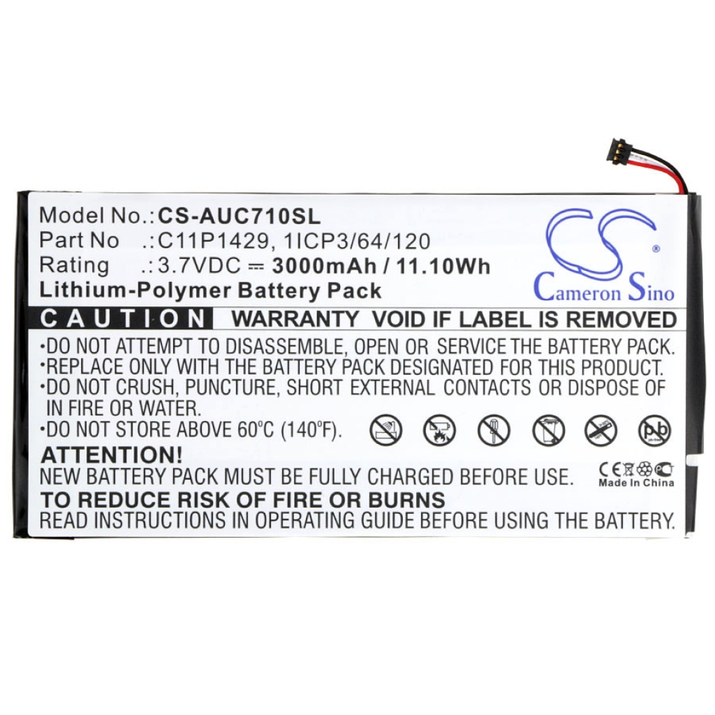 Tablet Battery Asus CS-AUC710SL