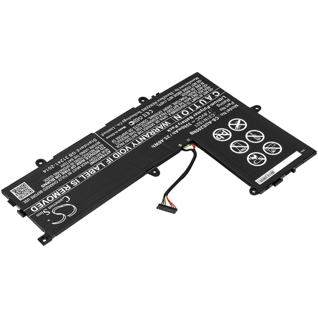 Batterier Ersätter VivoBook L200HA-FD0093T