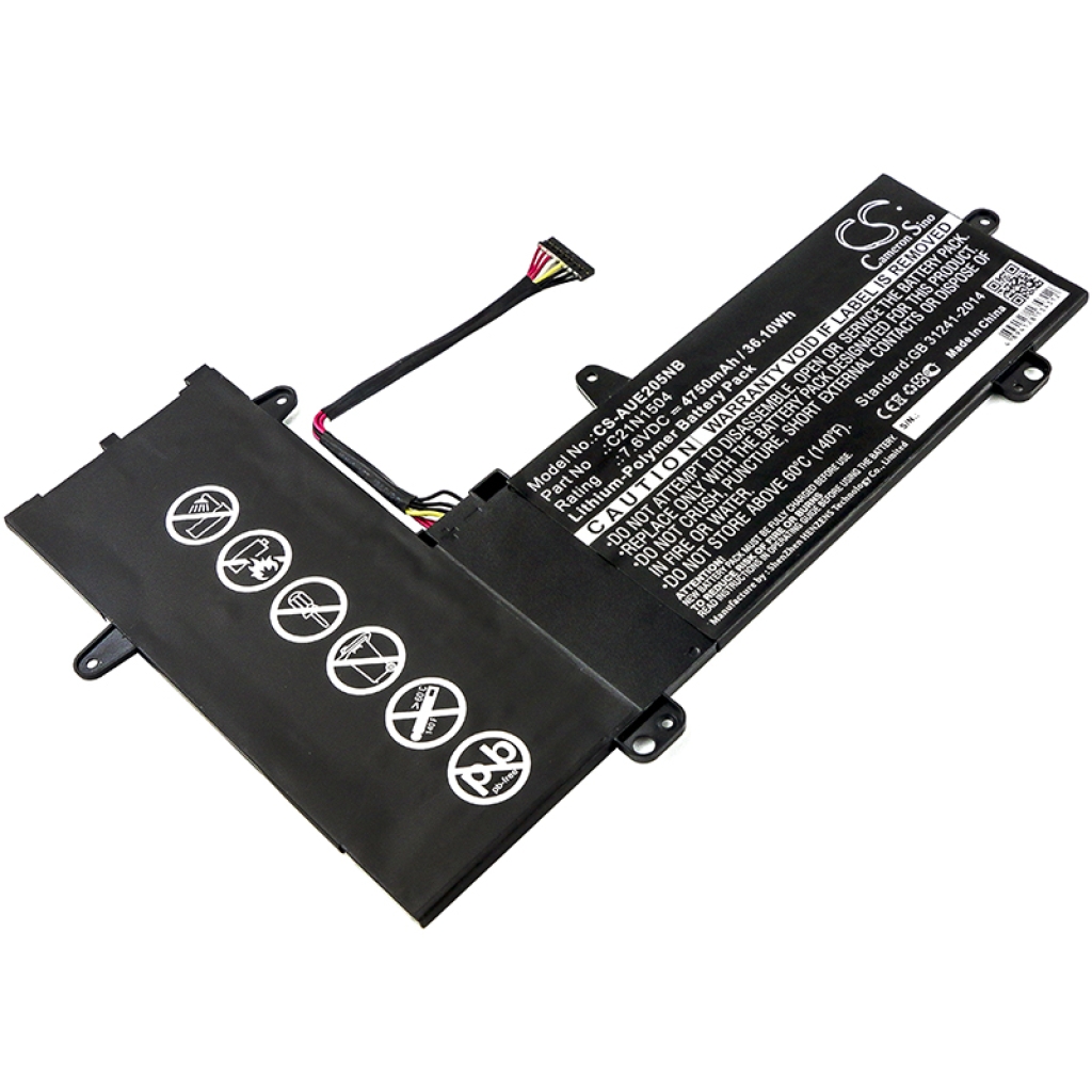 Compatible battery replacement for Asus C21N1504