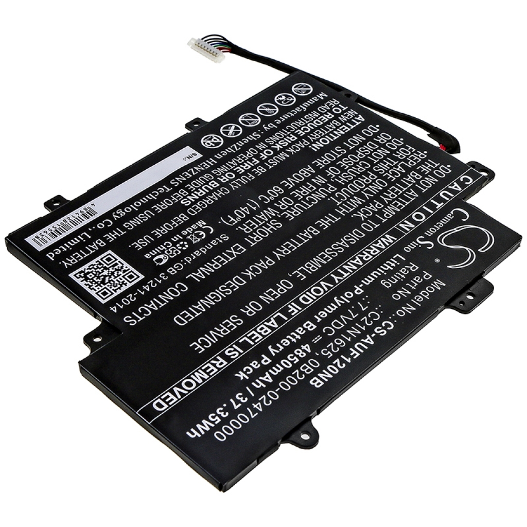 Batterier Ersätter VivoBook Flip 12 TP203NA-BP025T