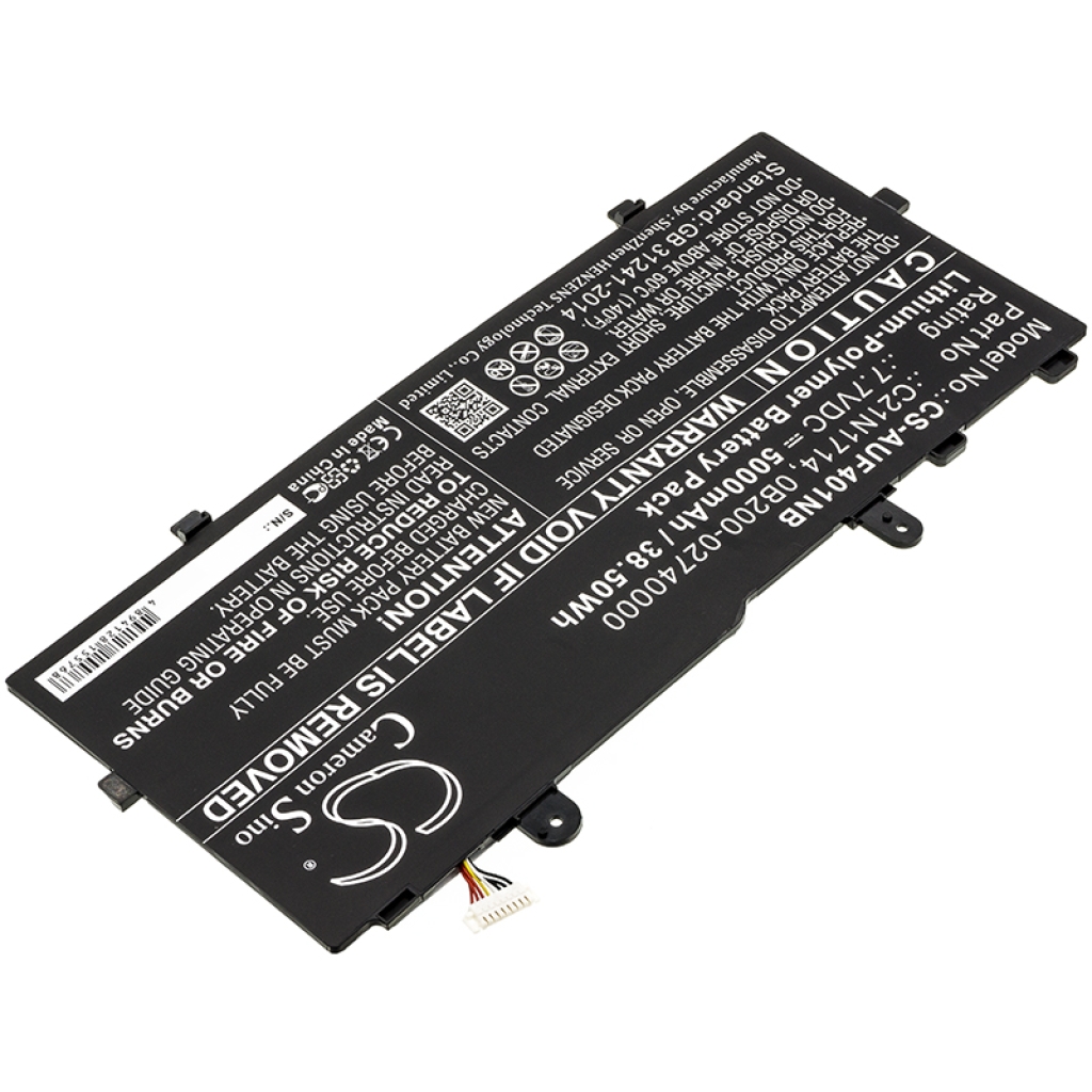 Batterier Ersätter Vivobook Flip TP401N