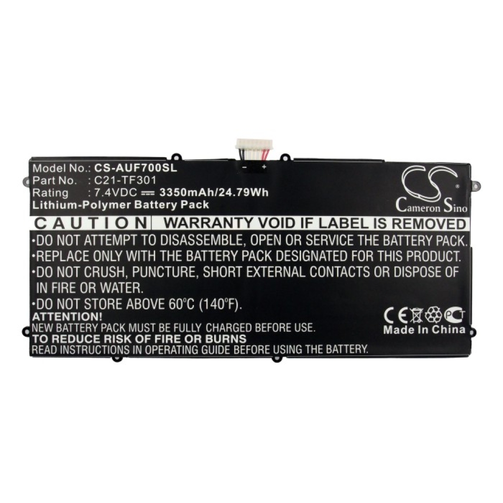 Tablet Battery Asus TF201-1I020A