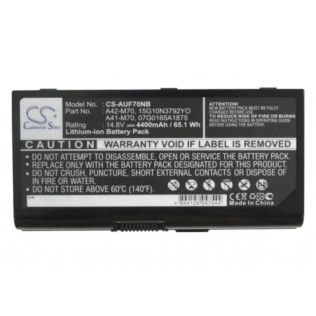 Batterier till bärbara datorer Asus CS-AUF70NB