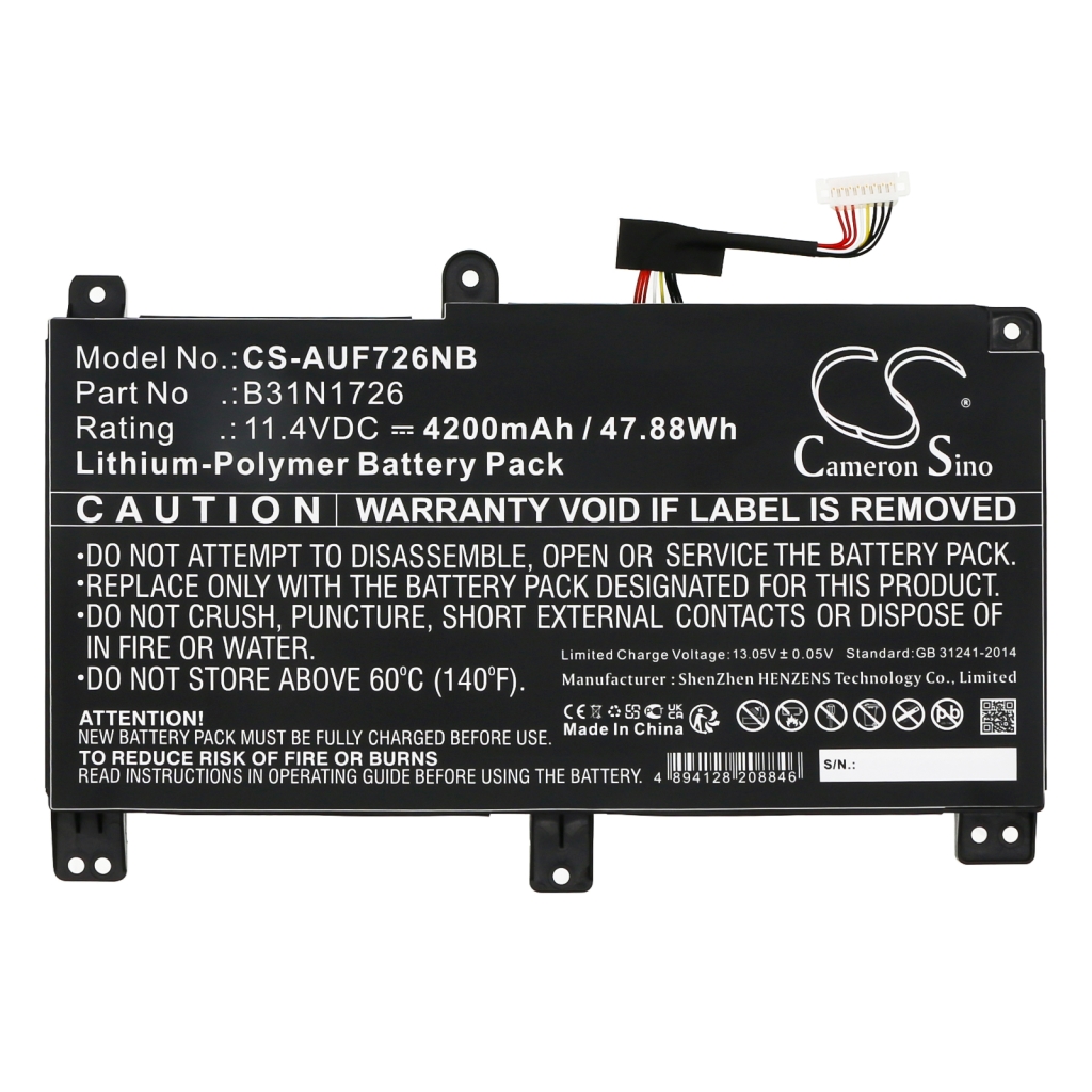 Battery Replaces 0B200-02910000