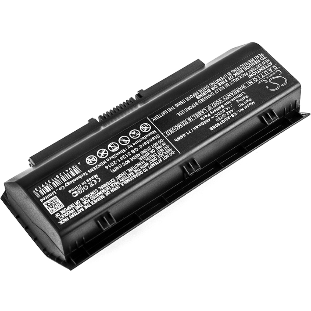 Batterier Ersätter ROG G750JZ