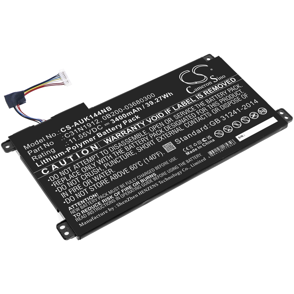 Notebook battery Asus VivoBook 14 E410MA-EK026TS