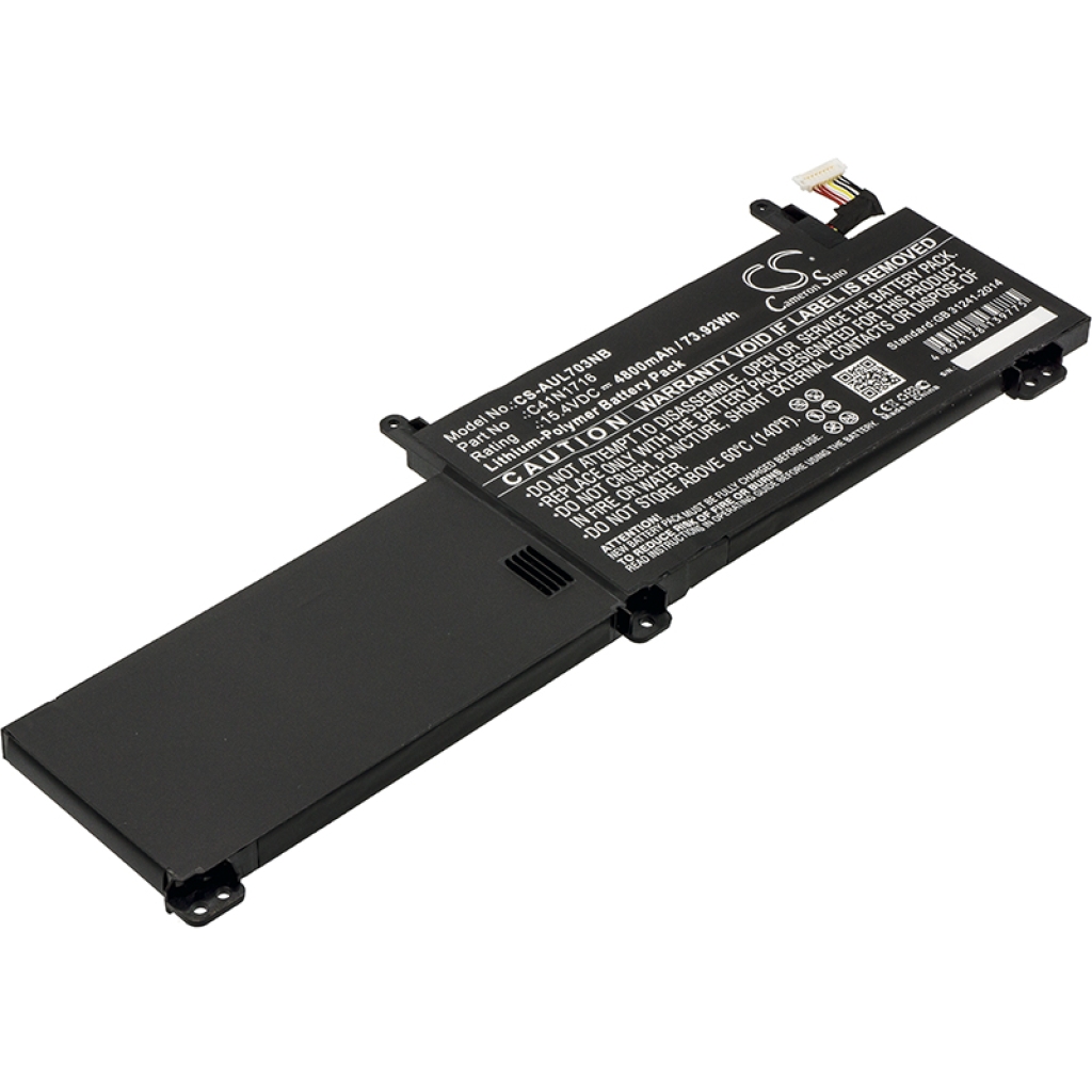 Batterier till bärbara datorer Asus CS-AUL703NB