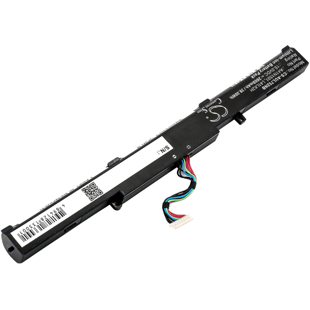 Batterier till bärbara datorer Asus CS-AUL752NB