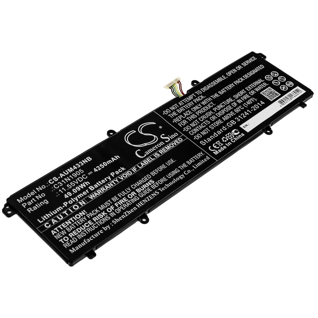 Batterier Ersätter VivoBook S15 S533FL-BQ044T