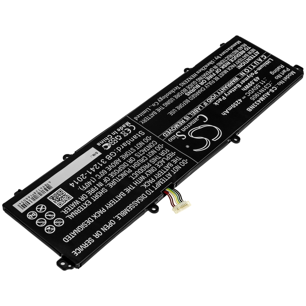 Batterier Ersätter VivoBook S15 S533FA-BQ110T