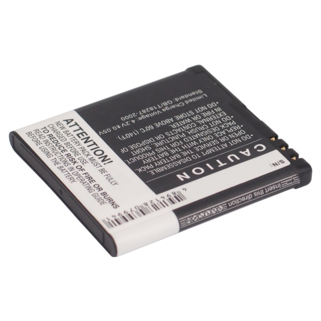 Batterier Ersätter PowerTel M6900