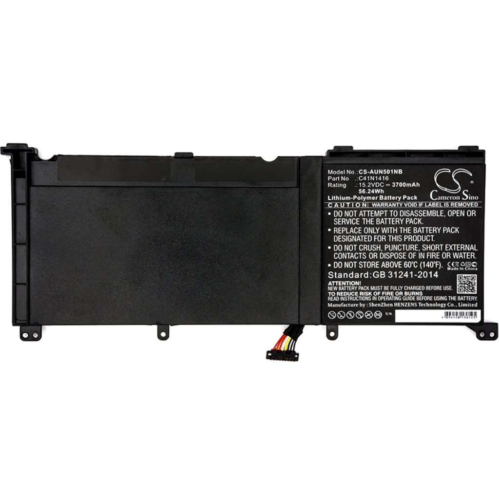 Batterier till bärbara datorer Asus CS-AUN501NB