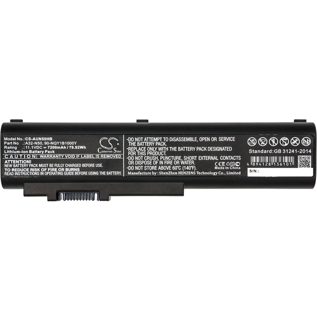 Notebook battery Asus N51