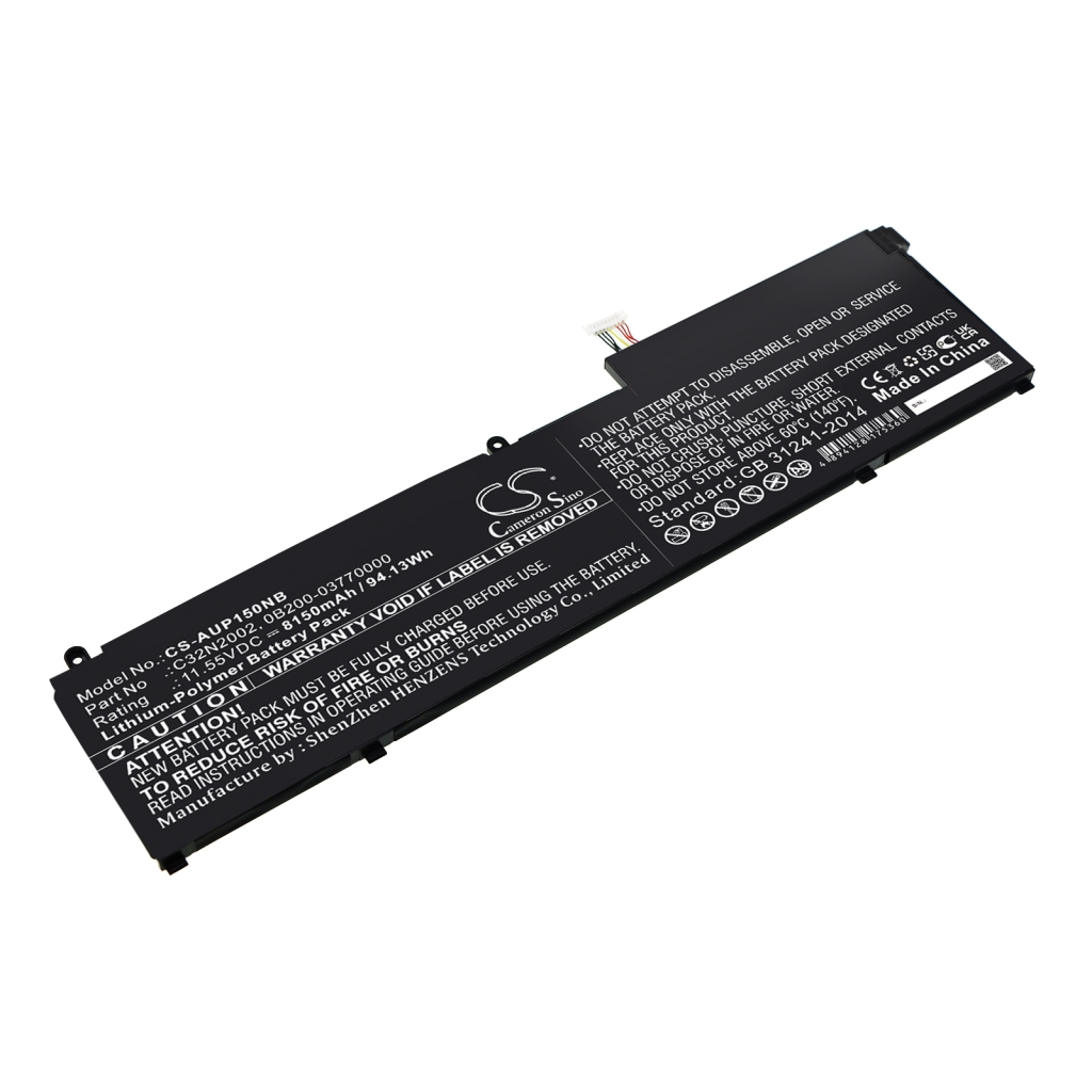 Batterier Ersätter ZenBook Pro 15 OLED UM535QE-H2060T