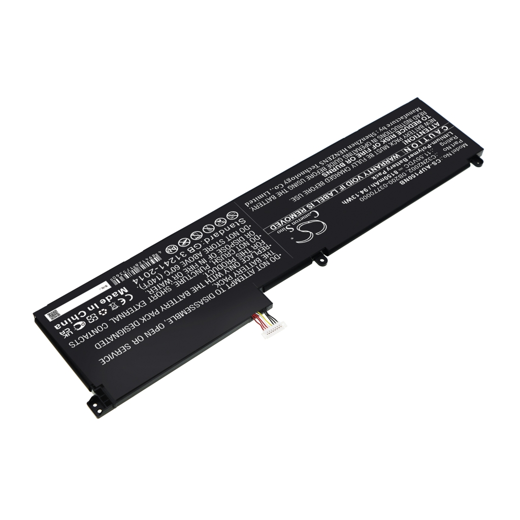 Batterier Ersätter ZenBook Pro 15 OLED UM535QE-KY200W