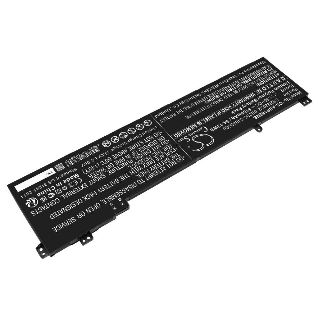 Batterier Ersätter VivoBook Pro 16X OLED N7600PC-KV034W