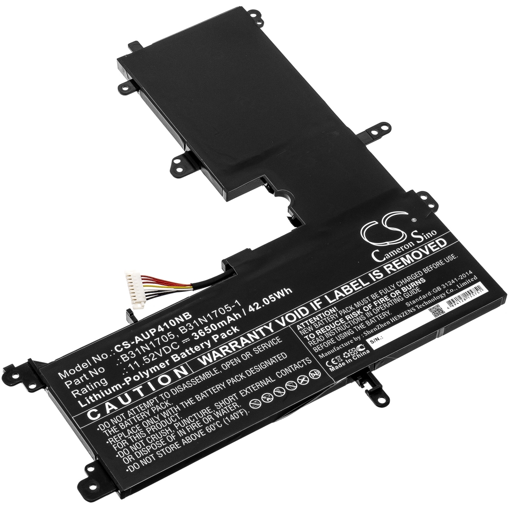 Batterier Ersätter VivoBook Flip 14 TP410UA-EC339T