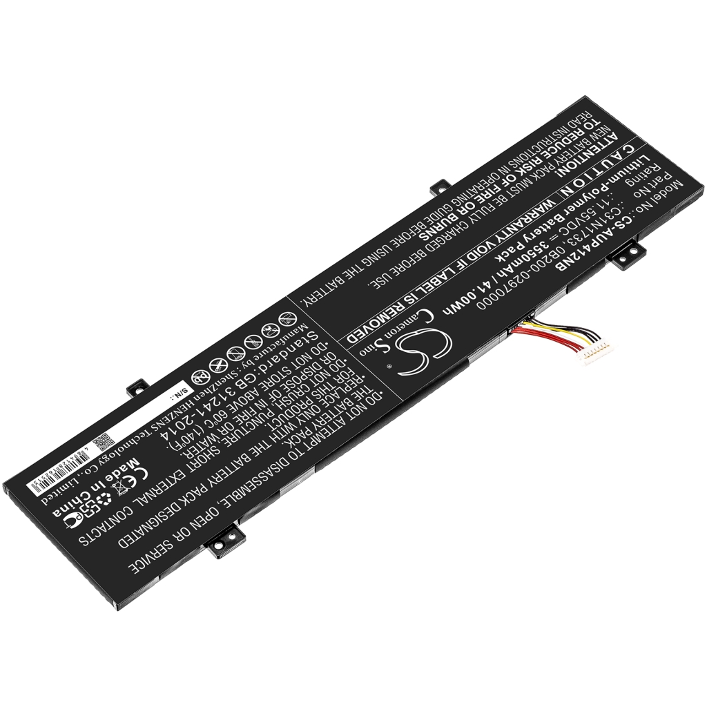 Batterier till bärbara datorer Asus CS-AUP412NB