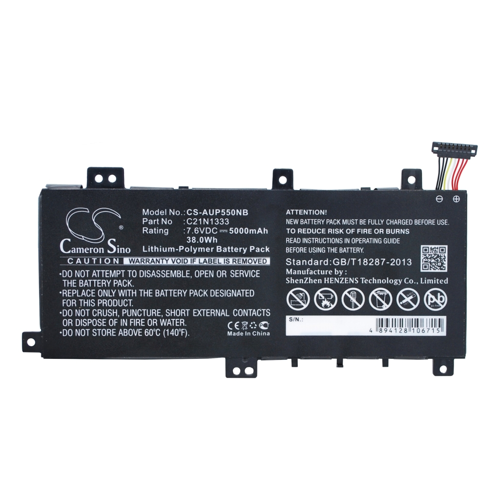 Battery Replaces C21N1333