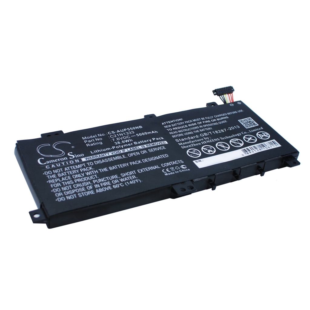 Batterier till bärbara datorer Asus CS-AUP550NB