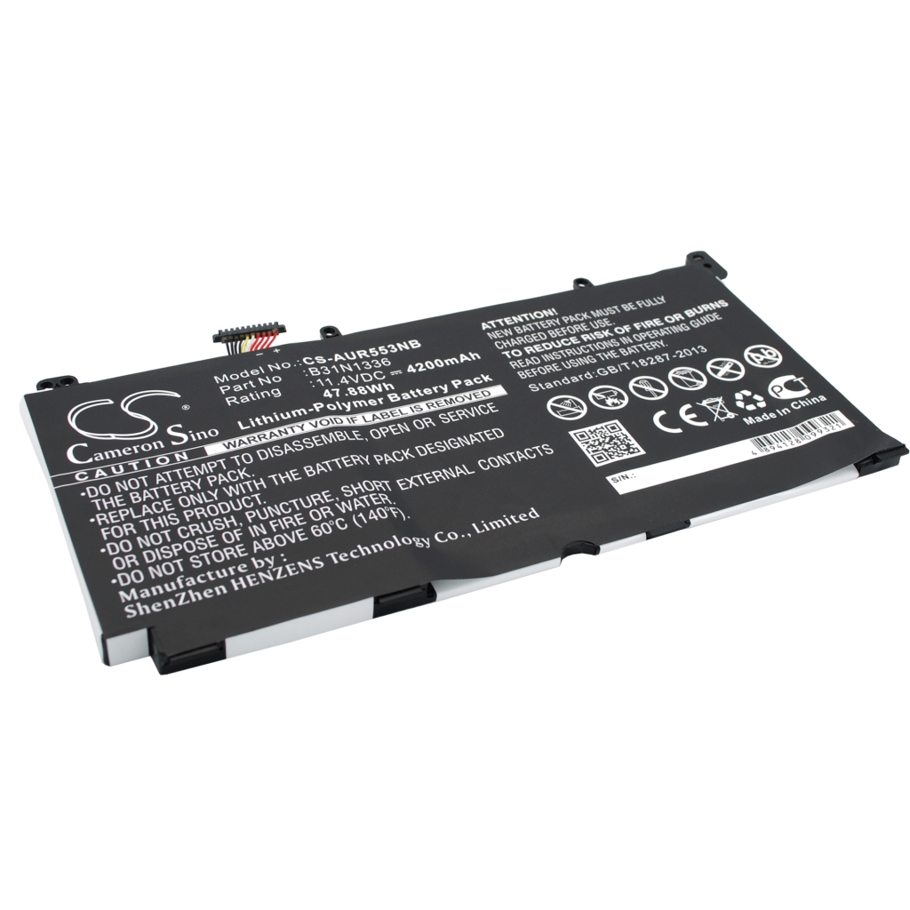 Batterier Ersätter VivoBook K551LN-XX264H