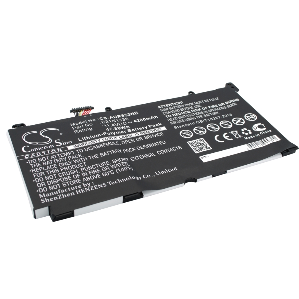 Batterier Ersätter VIVOBOOK S551LB-CJ045H