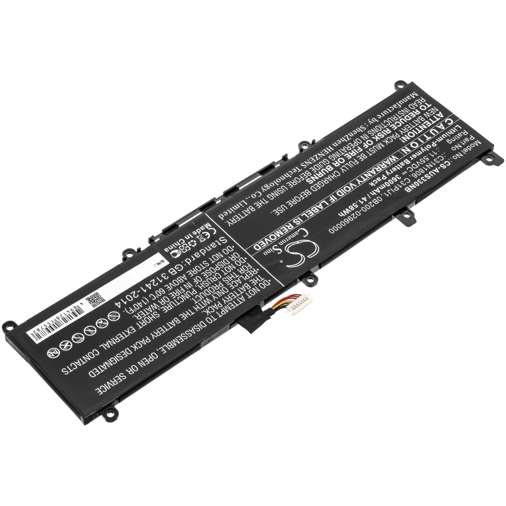 Batterier Ersätter VivoBook S13 S330FA-EY020T