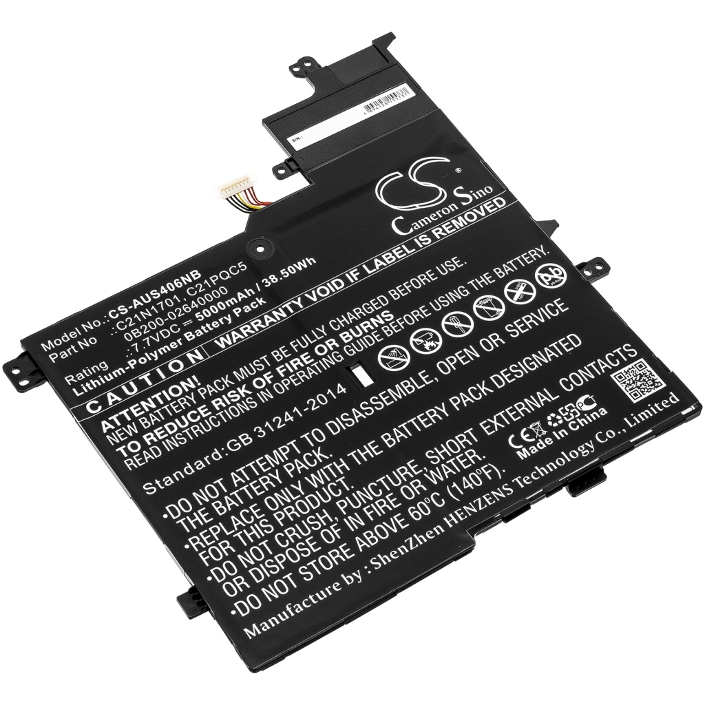 Batterier Ersätter VivoBook S14 S406UA-GS8505T