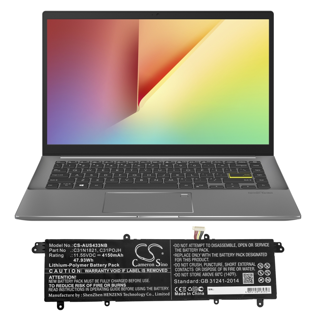 Notebook battery Asus VivoBook S15 M533IA-BQ087