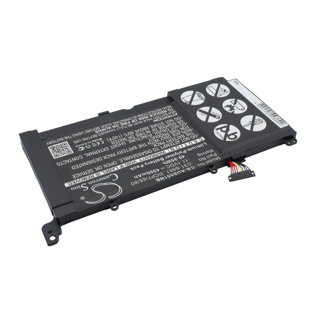 Batterier till bärbara datorer Asus CS-AUS551NB