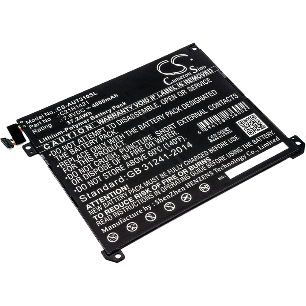 Battery Replaces C21N1418