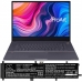 Batterier Ersätter ProArt StudioBook Pro 17 W700G1T-AV023R