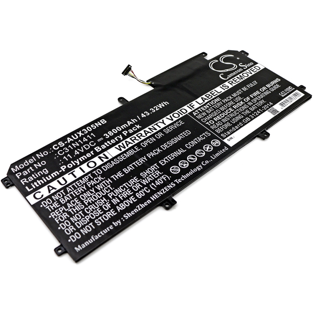 Batterier till bärbara datorer Asus CS-AUX305NB