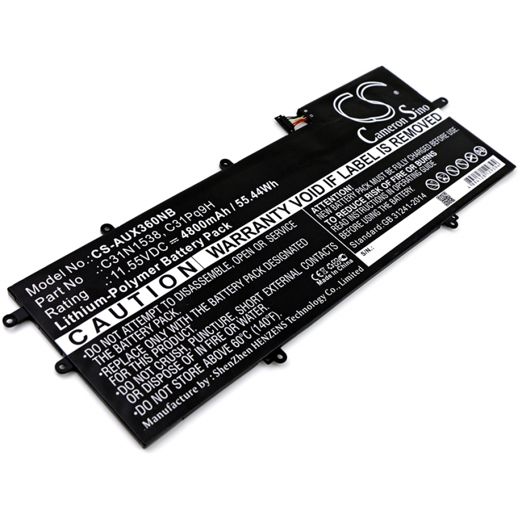 Batterier Ersätter Zenbook Flip UX360UA-C4164T