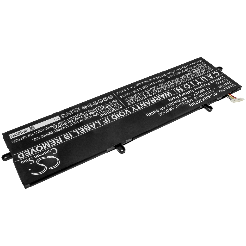Batterier Ersätter ZenBook Flip 13 UX362FA-EL238T