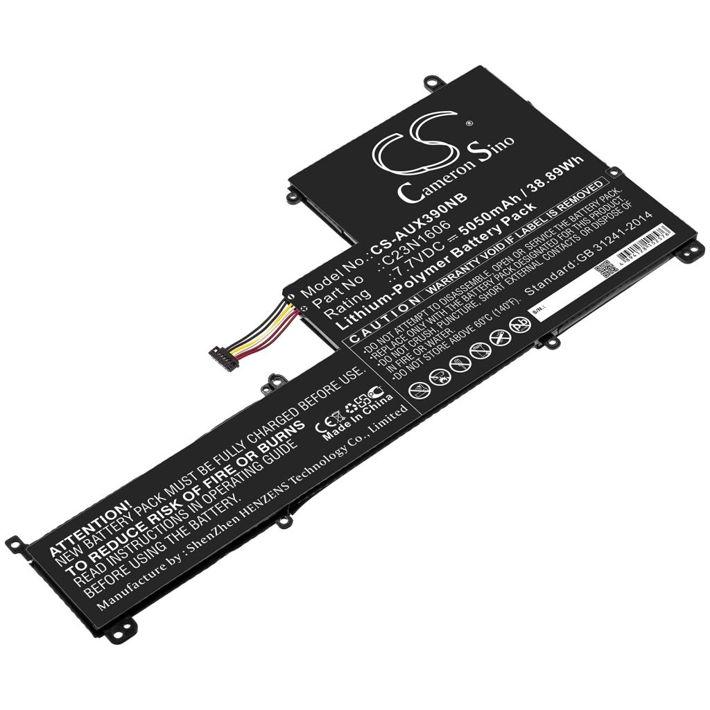 Batterier Ersätter ZenBook UX390UA-GS041T