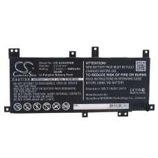 Kompatibel batteribyte för Asus  0B200-01040300, C21IN401, 0B200-01320200, PP21AT149Q-1, 0B200-01040200...