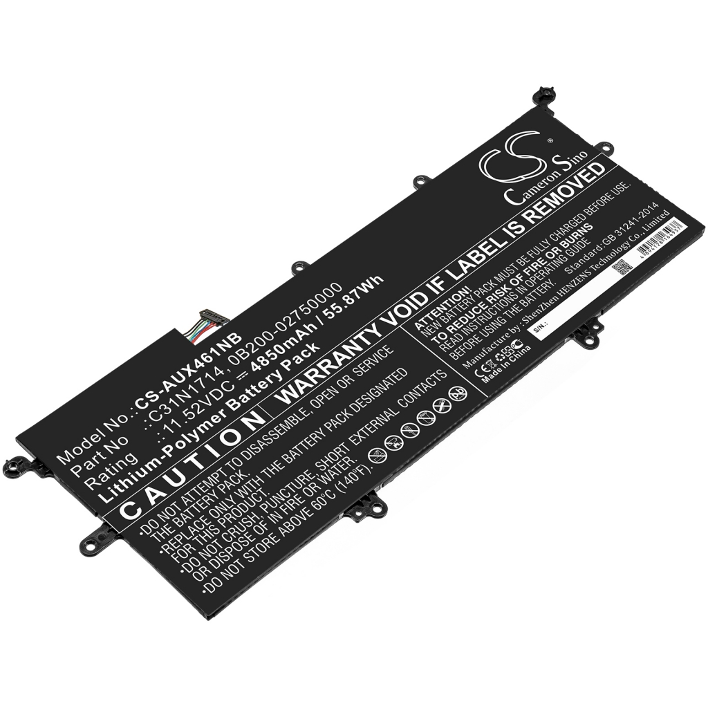 Batterier Ersätter ZenBook Flip UX461UN-E1044T