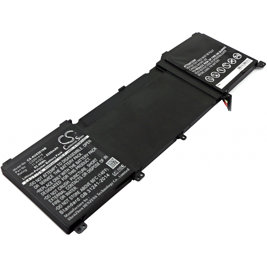 Batterier Ersätter ZenBook Pro UX501J